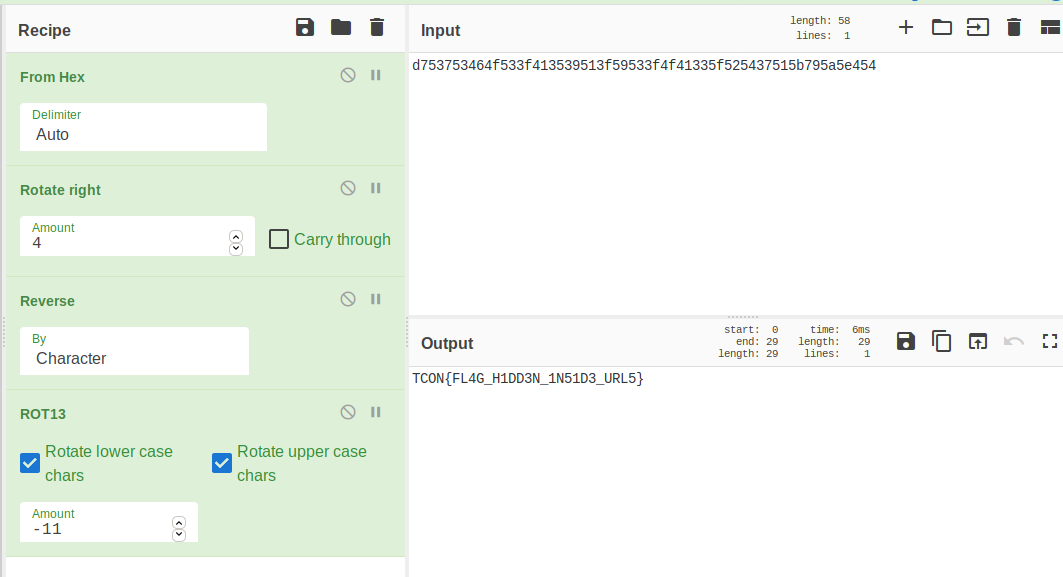 Cyber Cheff Decode